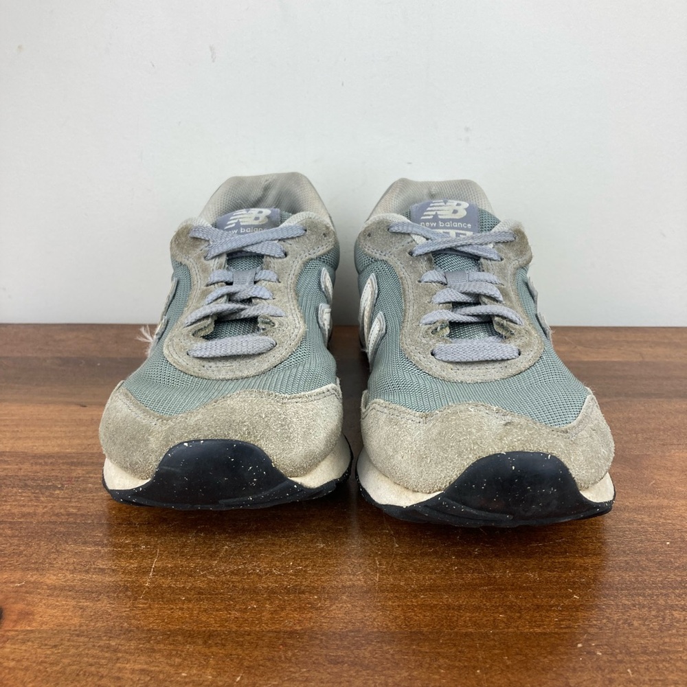 New Balance 515 Classics Grey Suede Mesh Sneakers ML515GRY Men's Size 8D. - Picture 3 of 14